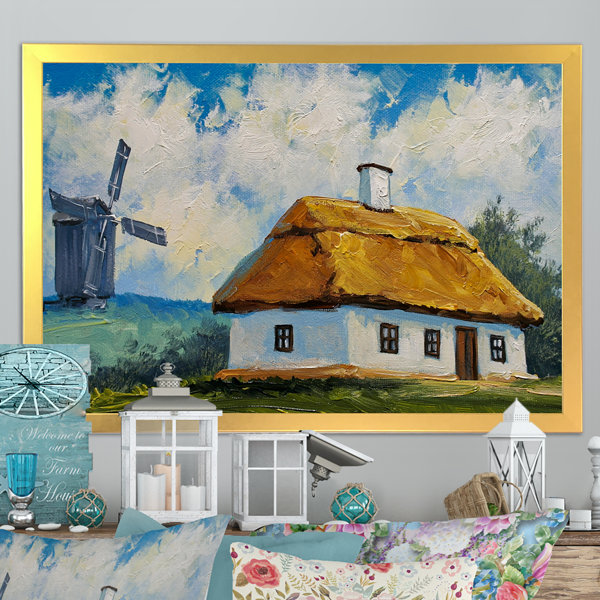 August Grove® Rural House In The Countryside on Wayfair